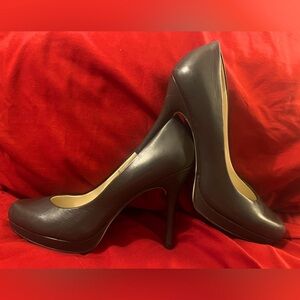 Nine West, 5.5M brown pumps